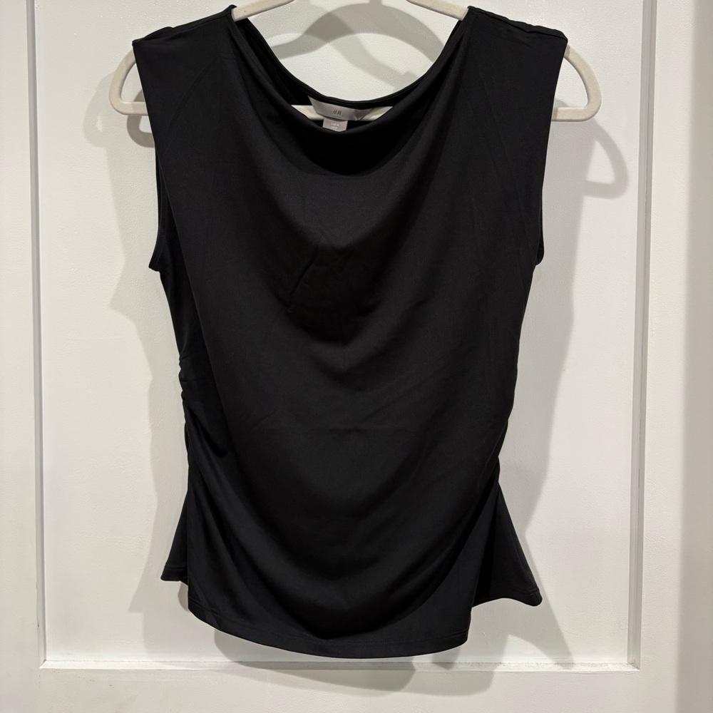 H&M Classic Black Top